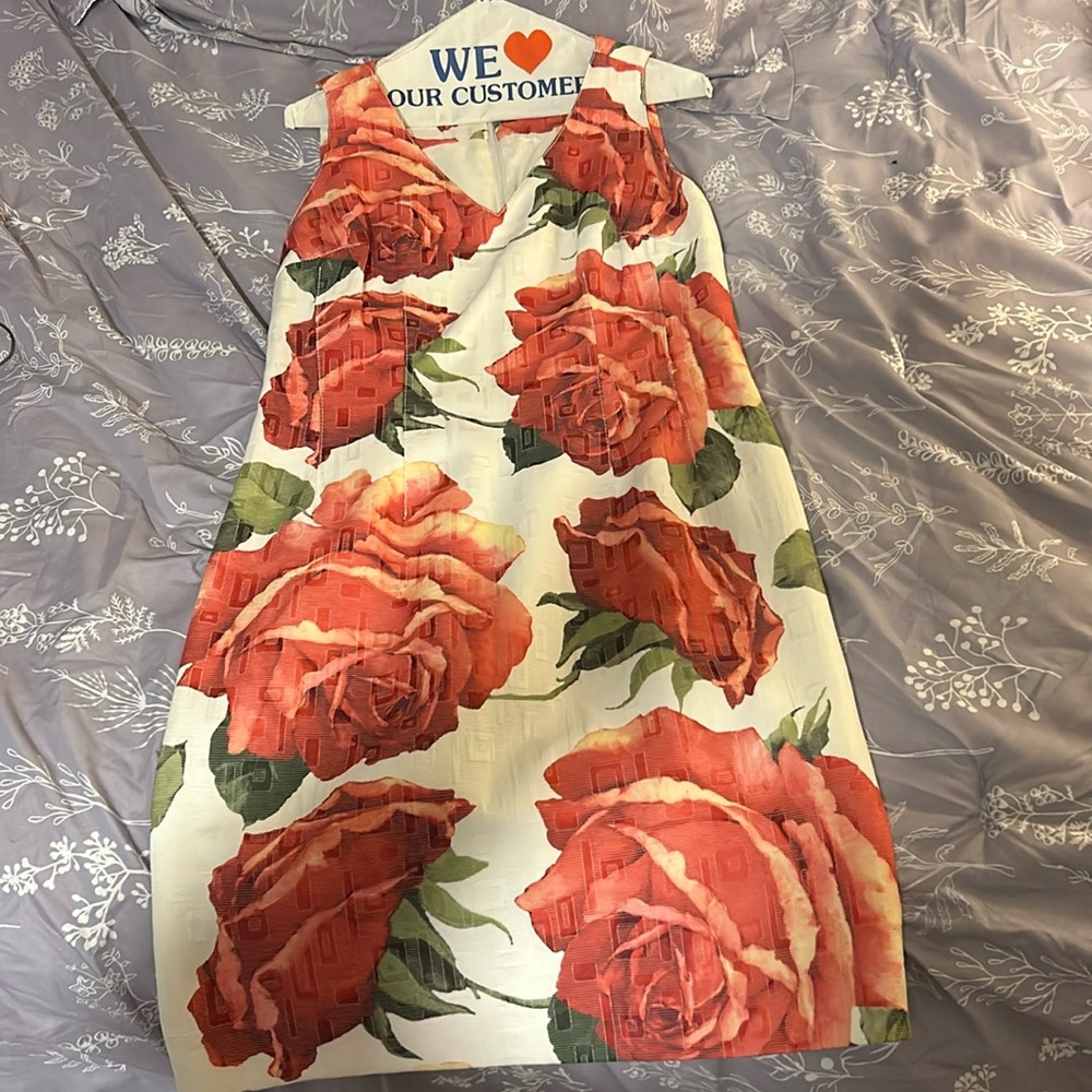 Rose petal professional dress